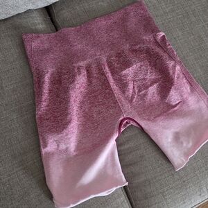 Gymshark Pink Gradient Bikershorts